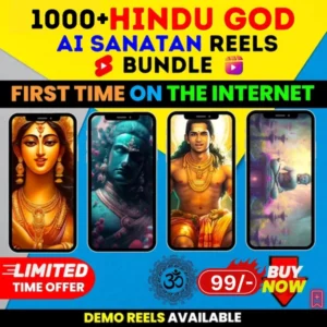 1000+HINDU AI GOD SANATAN REELS BUNDLE