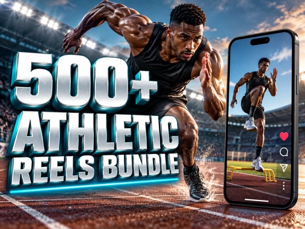 500+ Athletic Reels Bundle – Premium 720p Videos