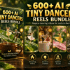 600+ AI Tiny Dancers Reels Bundle – tiny AI dancer characters, magical movement and visually playful dance scenes