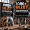 1000+ Rust Restoration Reels Bundle – Satisfying Before & After Videos – Rust Restoration Reels Bundle