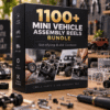 1100+ Mini Vehicle Assembly Reels Bundle – Satisfying Mini Car Build Videos