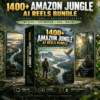 1400+ Amazon Jungle AI Reels Bundle