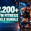 2,200+ Gym & Fitness Reels Bundle – Premium 720p Videos