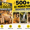 500+ AI Miniature Reels Bundle – Tiny Workers & Miniature World Videos – Mini AI Workers Reels Bundle